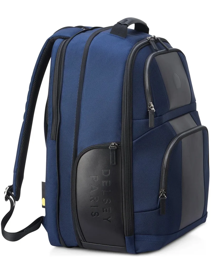 DELSEY Paris  Wagram 17.3 Inch 2-Compartment Laptop Backpack - Navy Blue  | Best Price UAE